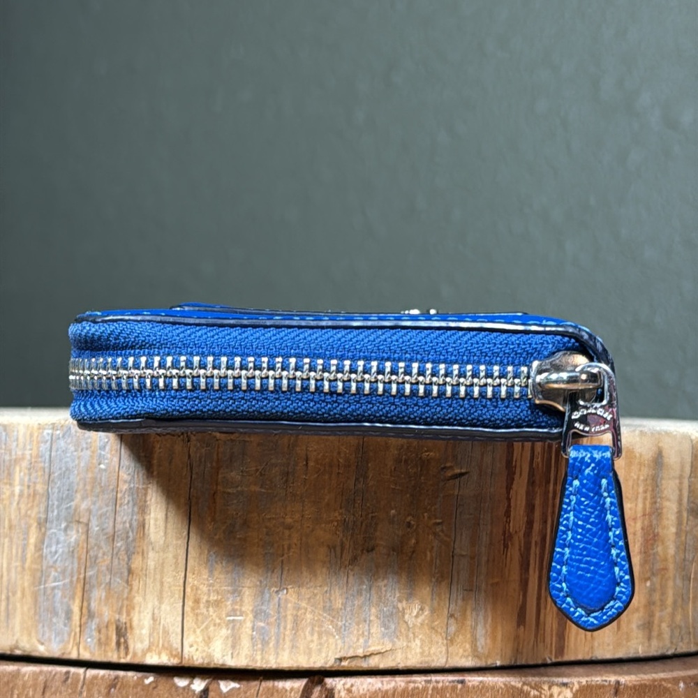 HTF COLOR COACH ACCORDION ZIP WALLET - Picture 6 of 13